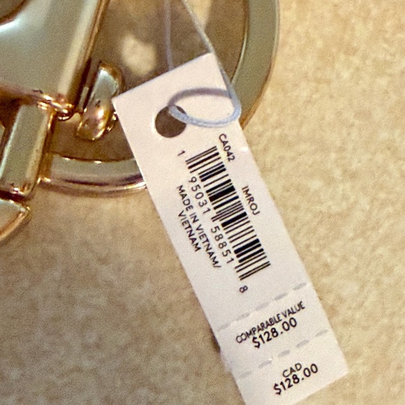 Coach Mini Bag Charm in signature canvas NWT - Picture 14 of 14